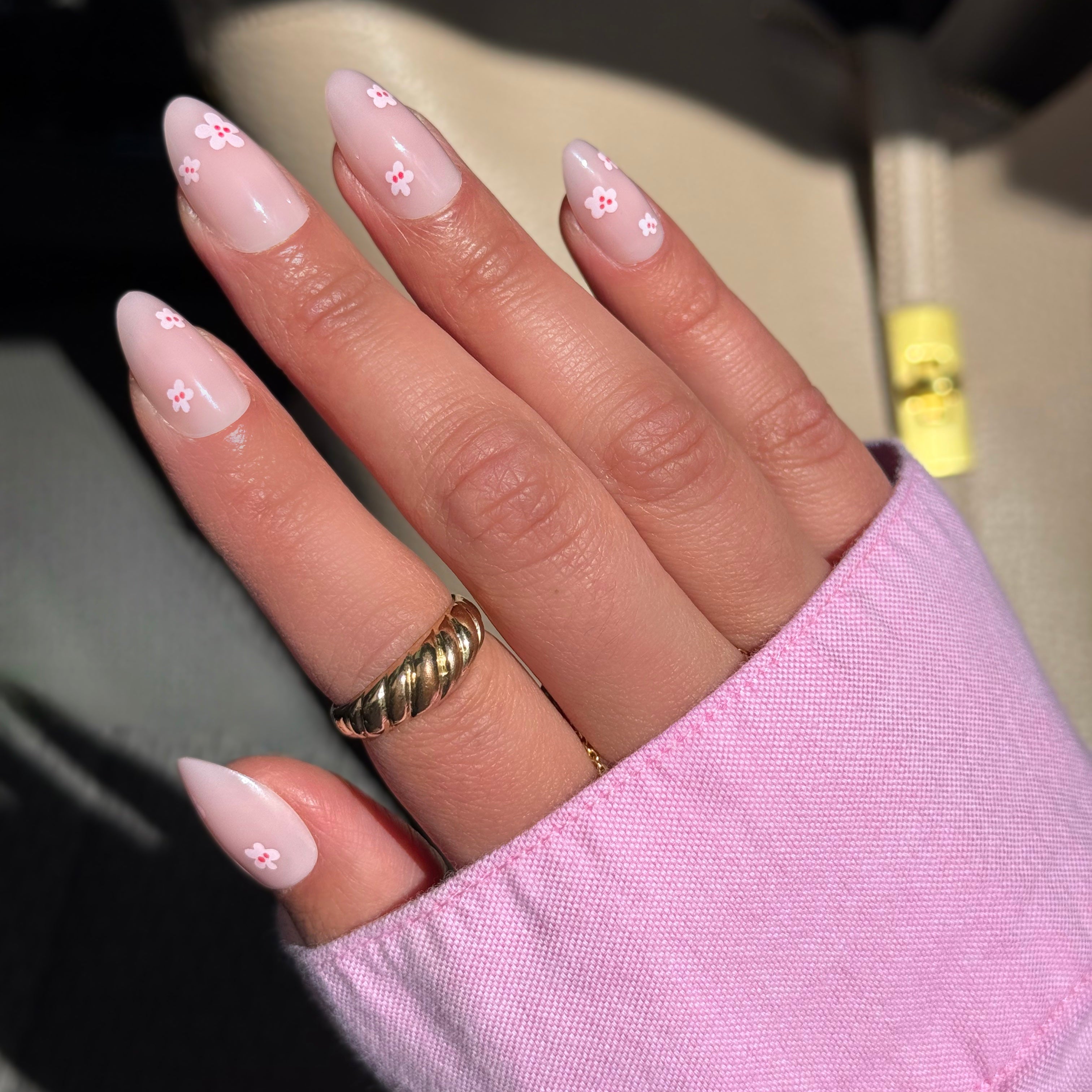 Cherry Blossom Nails